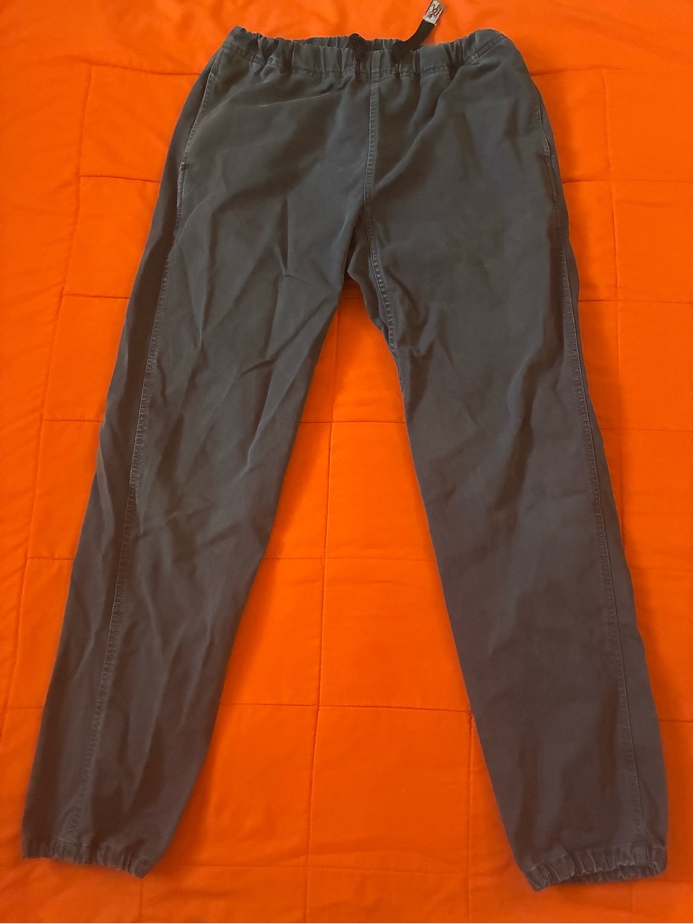 vintage Gramicci pants mens medium loose fit, for outdoor activities and hiking.